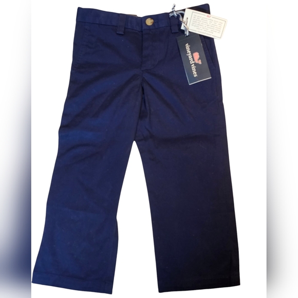Vineyard Vines Pants Vineyard Vines Breaker Pants Blue Toddler Size 3T NWT - Picture 1 of 10